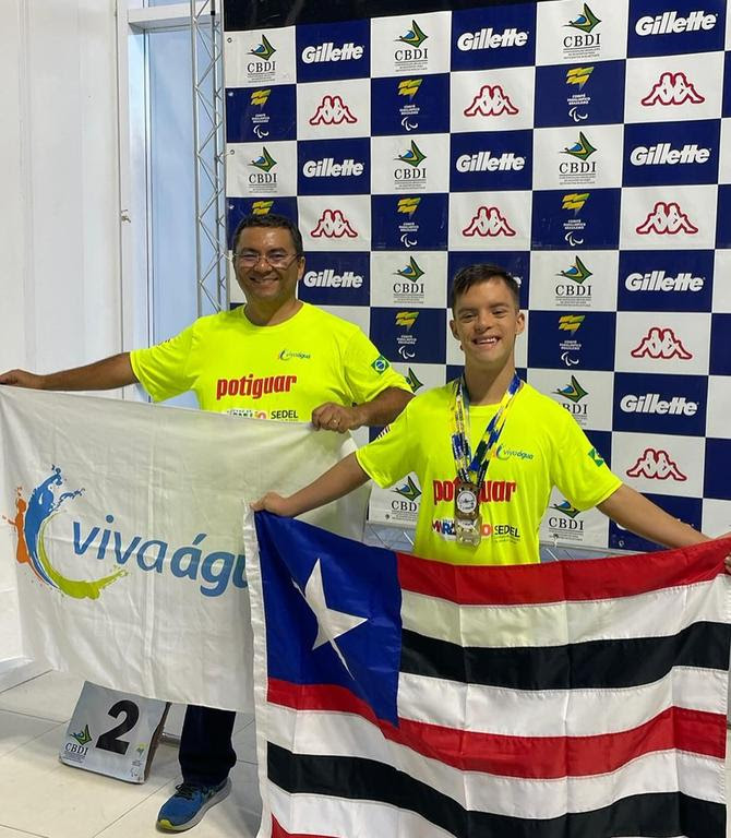 Com dois ouros e um bronze, Davi Hermes se destaca no Meeting&nbsp;Brasileiro