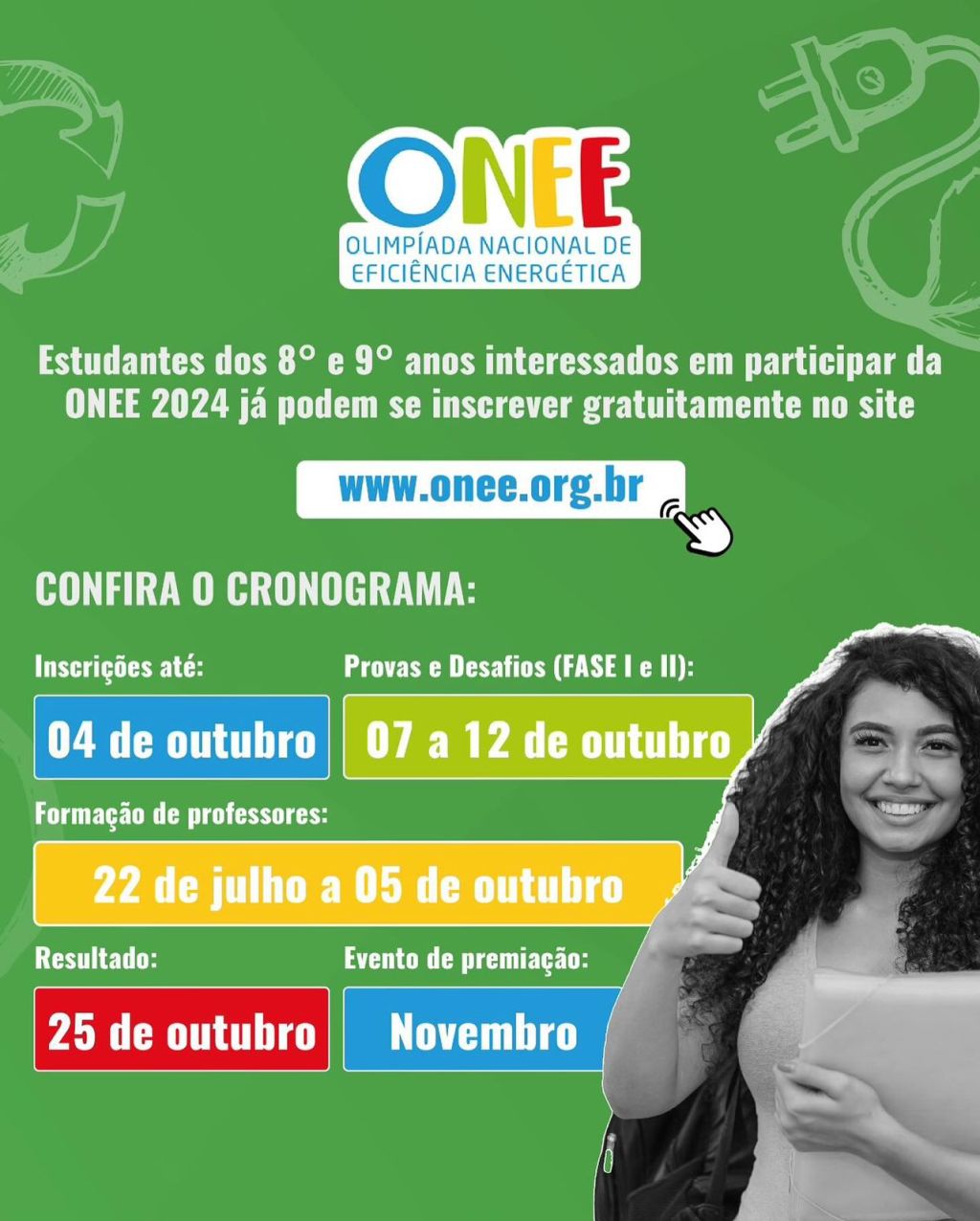 Olimpíada Nacional de Eficiência Energética (ONEE) 2024 será promovida pela Equatorial&nbsp;Maranhão