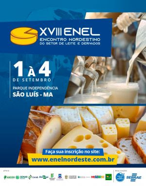 Maranhão vai sediar Encontro Nordestino do Setor de Leite e&nbsp;Derivados