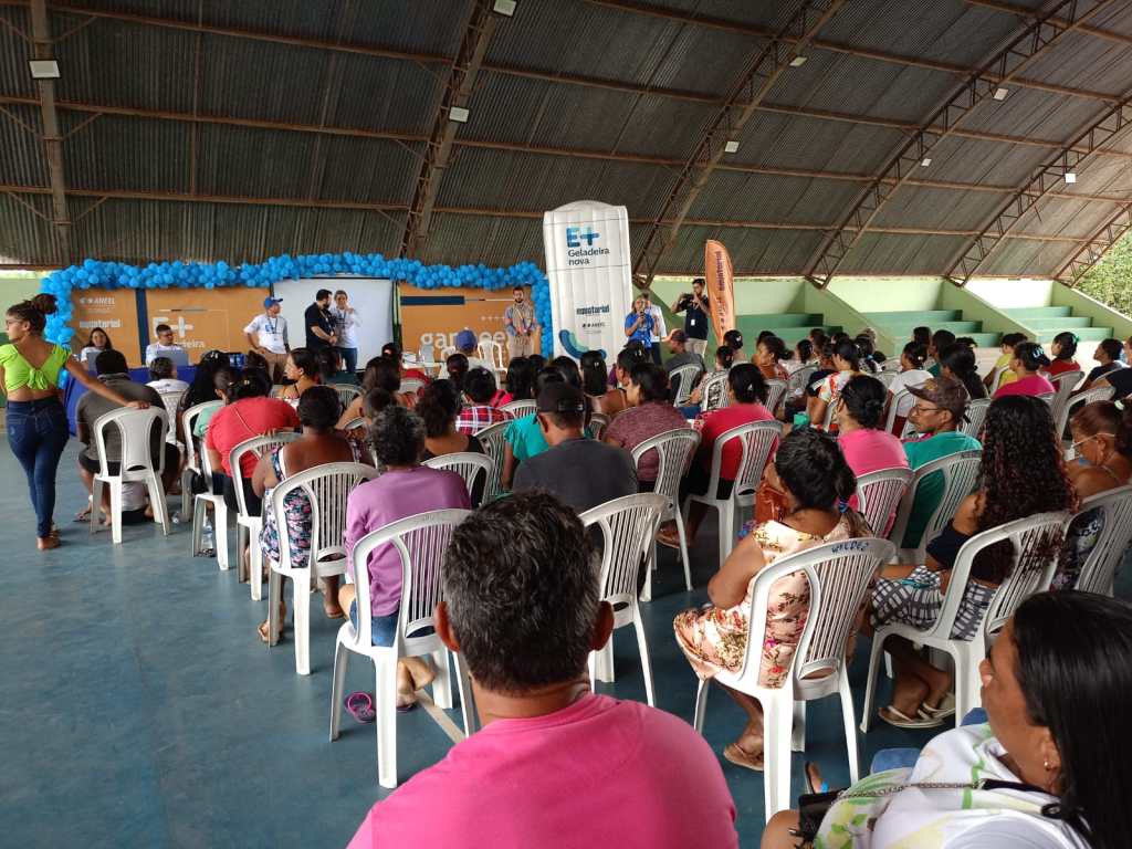 Equatorial Maranhão realiza cadastro para troca de geladeiras antigas por novas no município de&nbsp;Bequimão