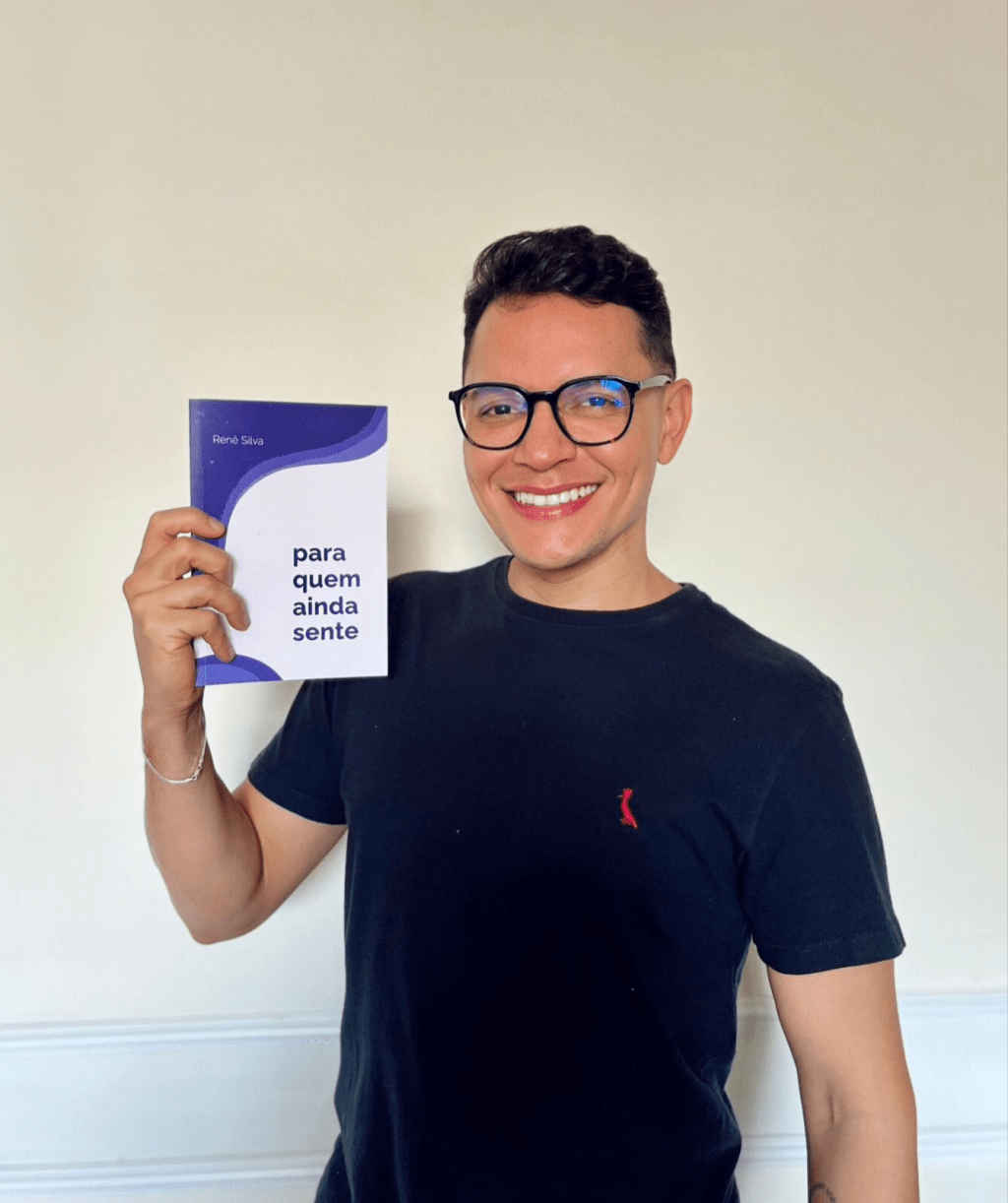 Publicitário Renê Silva fará lançamento da sua primeira&nbsp;obra