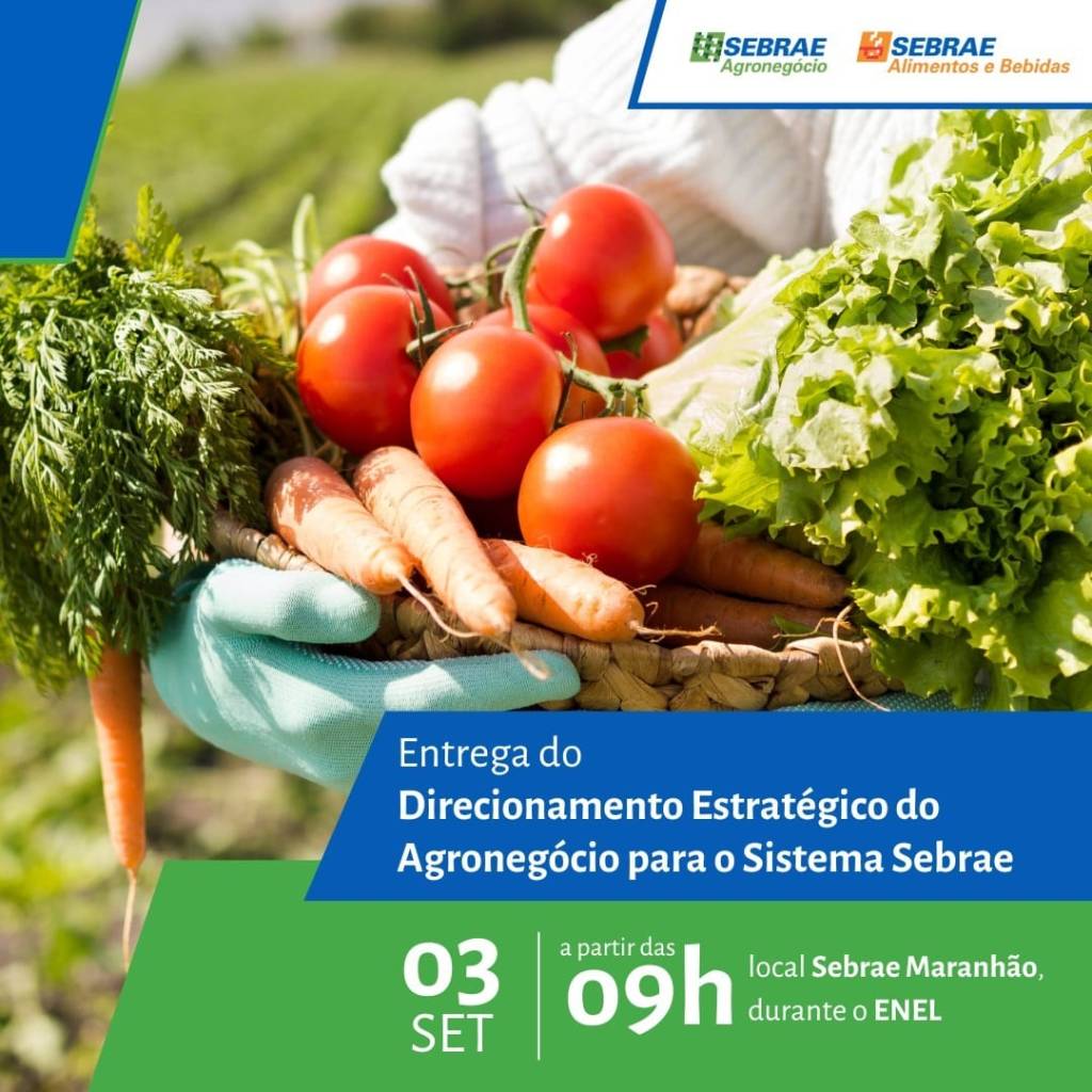 No Maranhão, Sebrae vai entregar direcionamento estratégico nacional da instituição no&nbsp;agronegócio