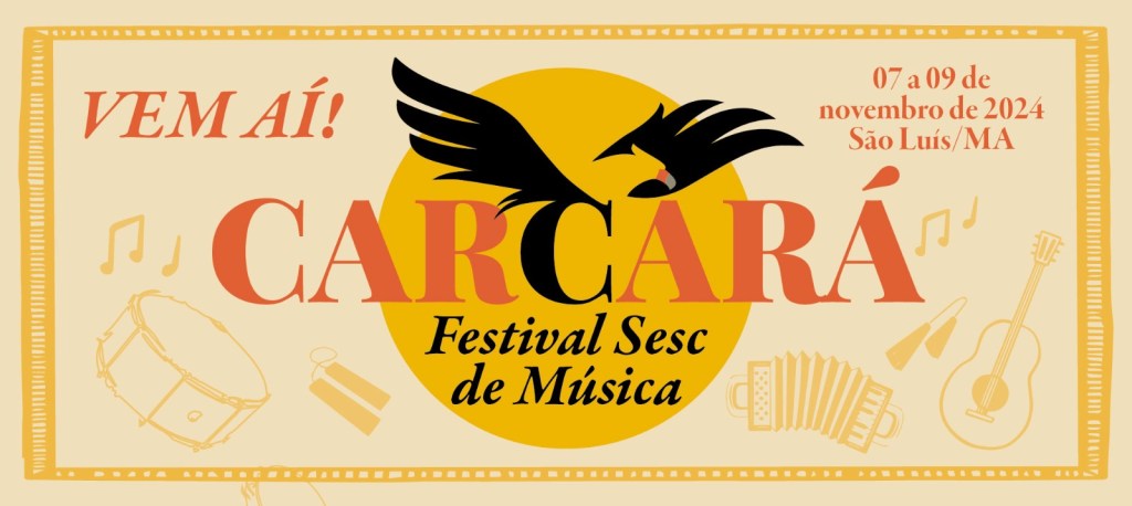 Inscrições para ações formativas do Carcará Festival Sesc de Música seguem&nbsp;abertas