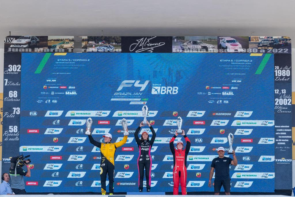 Ciro Sobral conquista primeiro pódio internacional na Fórmula 4&nbsp;Brasil