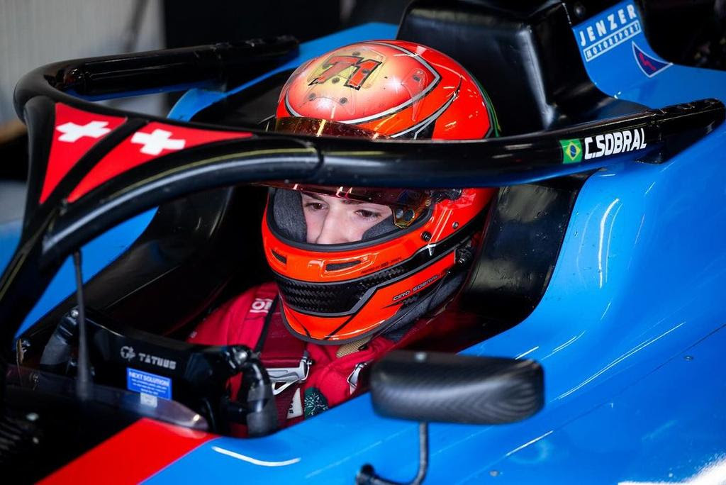 Ciro Sobral treina no lendário circuito de Monza, na&nbsp;Itália