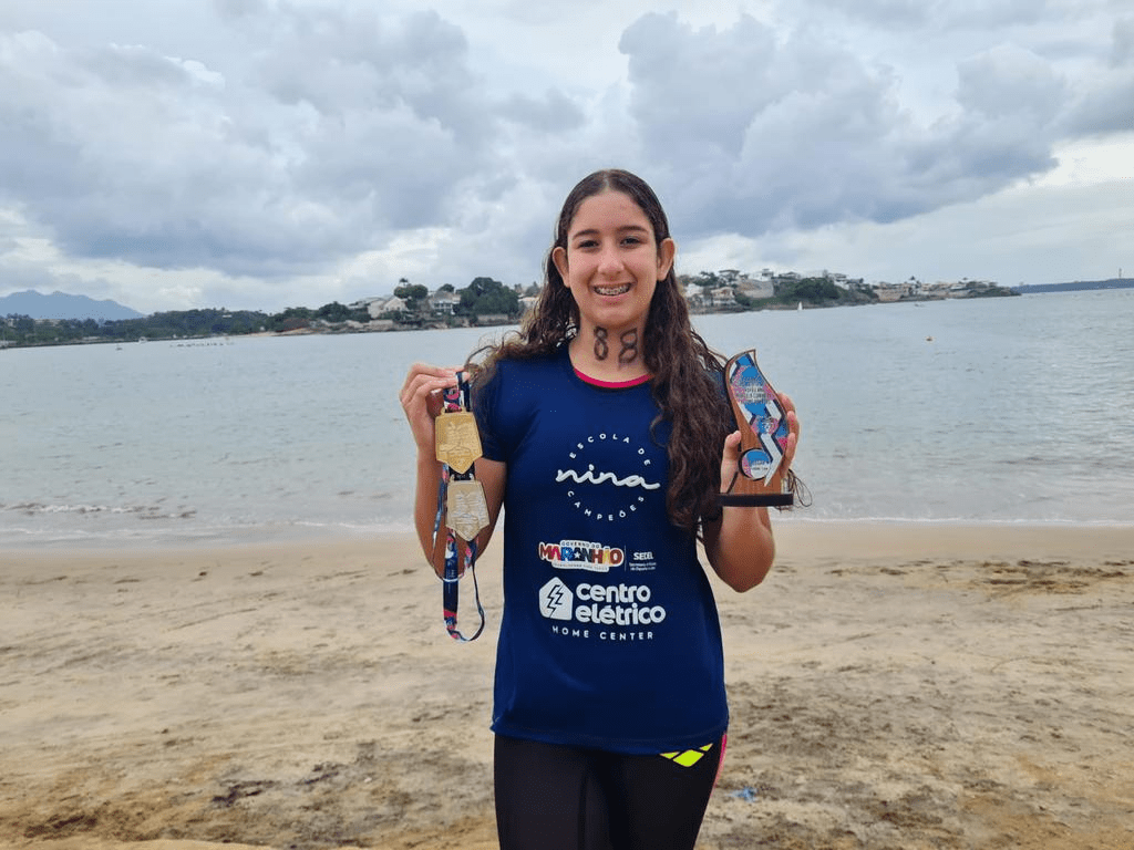 Águas abertas: Sofia Duailibe conquista três pódios na 12ª etapa da Copa&nbsp;Brasil