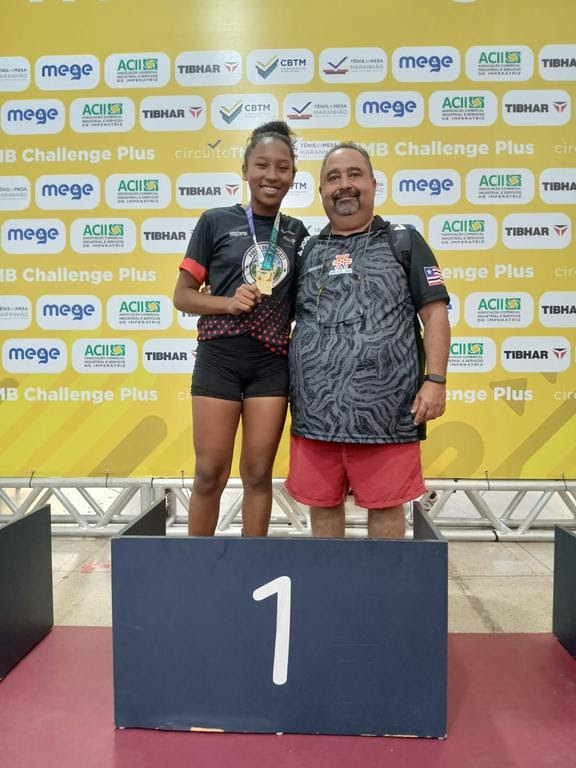 Tênis de Mesa: Paola Morais coloca o MA no topo do TMB Challenge&nbsp;Plus