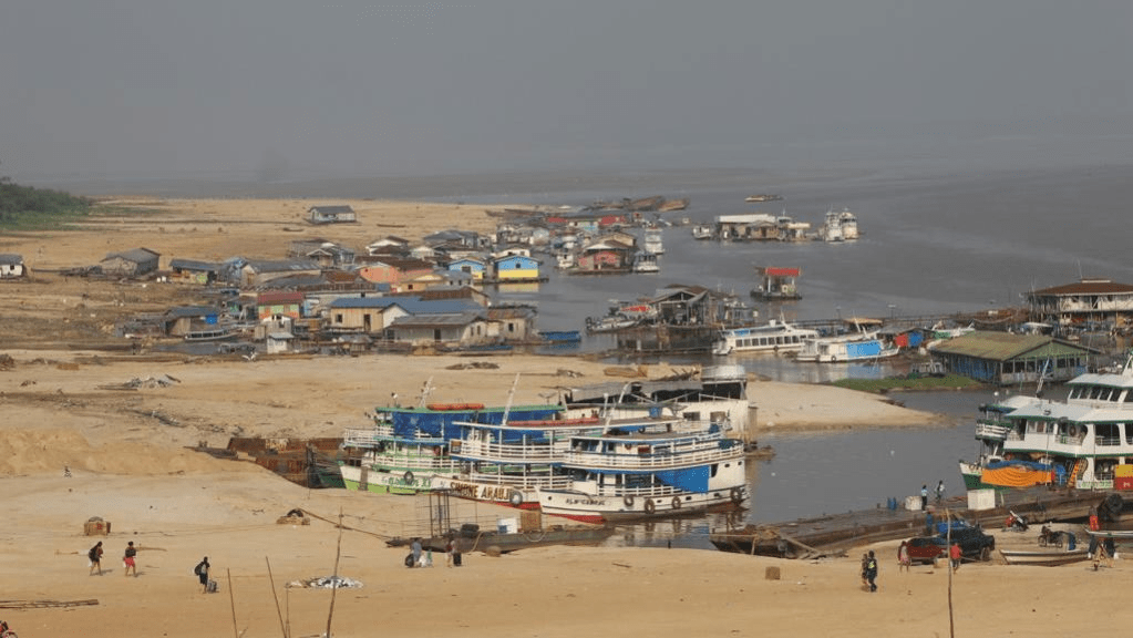 Cobertura de água na Amazônia central está abaixo da média desde 2023 com duas secas recordes&nbsp;consecutivas