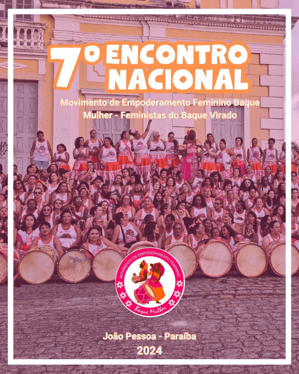 Coletivo Baque Mulher São Luís Representa o Maranhão em Encontro Nacional de Empoderamento Feminino e&nbsp;Maracatu