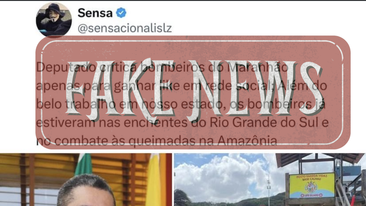Página “SensacionalistaSLZ” cria Fake News para atacar Deputado Carlos Lula