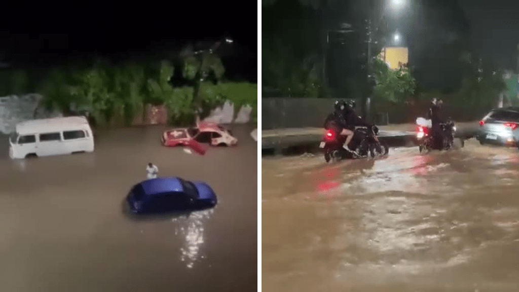 Alagamentos e acidente mobilizam Grande São Luís durante chuva&nbsp;intensa