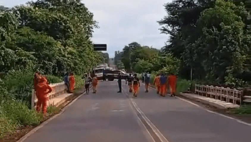 Ponte sobre o Rio Natividade é liberada após interdição preventiva no&nbsp;Maranhão