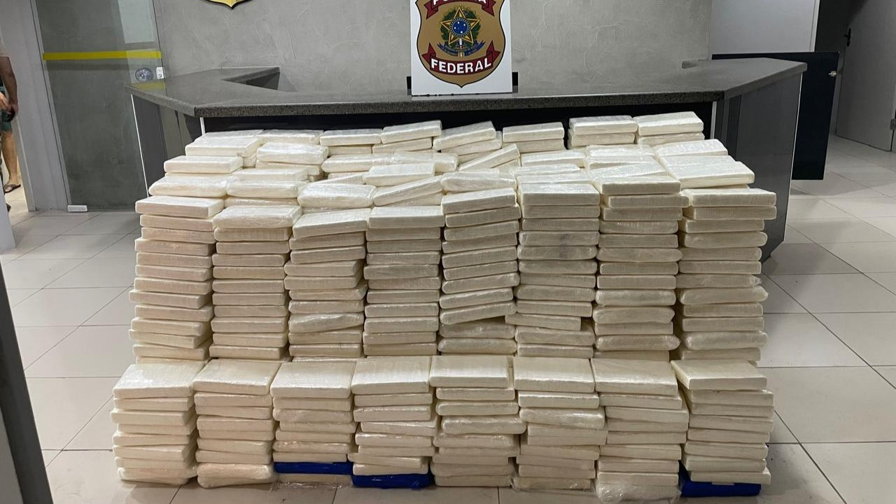 Polícia Federal apreende 1 tonelada de cocaína em São José de Ribamar