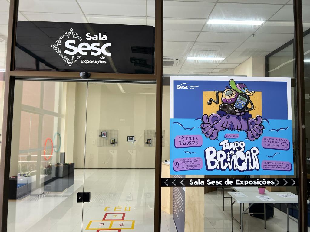 Sesc apresenta exposição “Tempo de brincar” e resgata memórias e afetos do&nbsp;passado