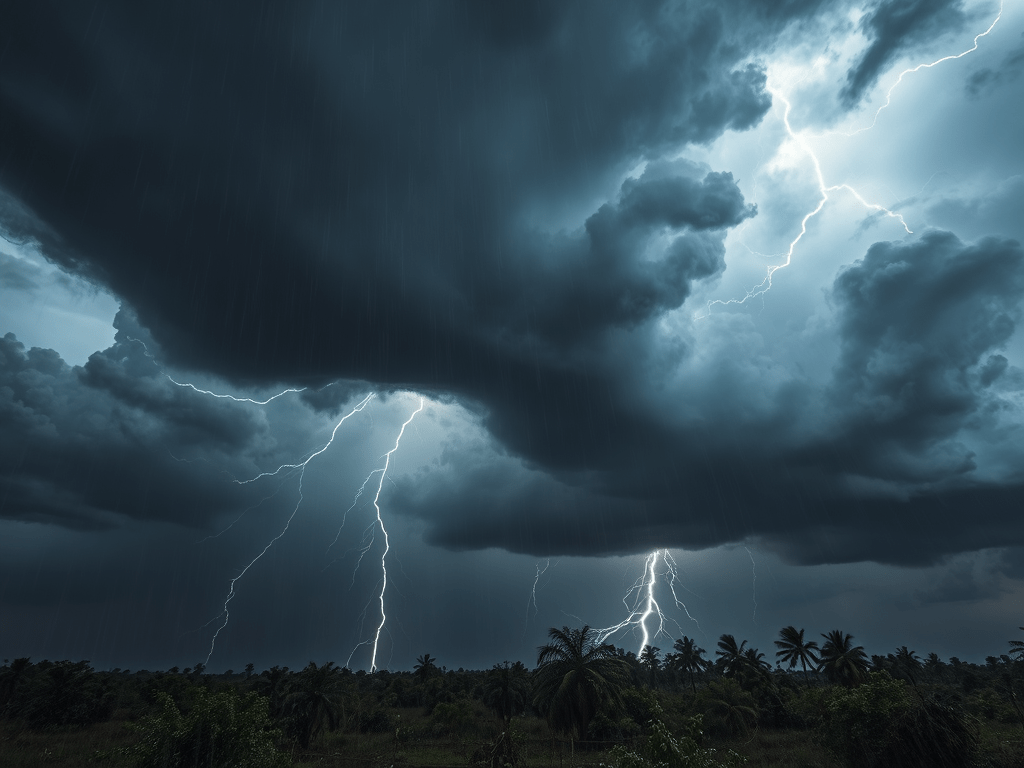 INMET emite alerta laranja para chuvas intensas e ventos fortes no&nbsp;Maranhão