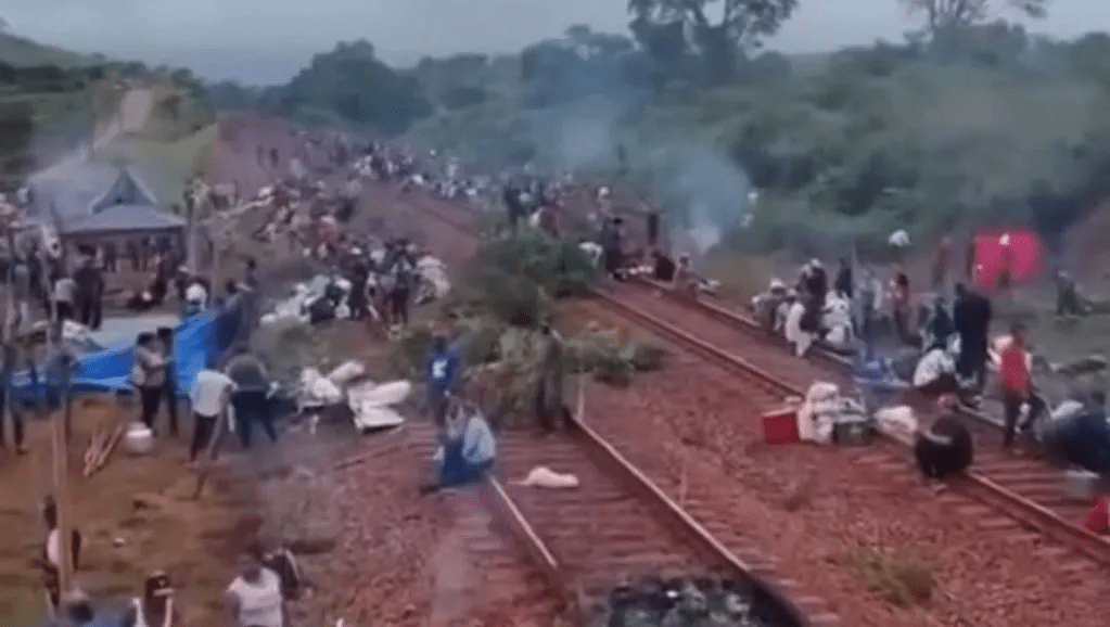 Manifestação por reforma agrária suspende trem entre Pará e&nbsp;Maranhão