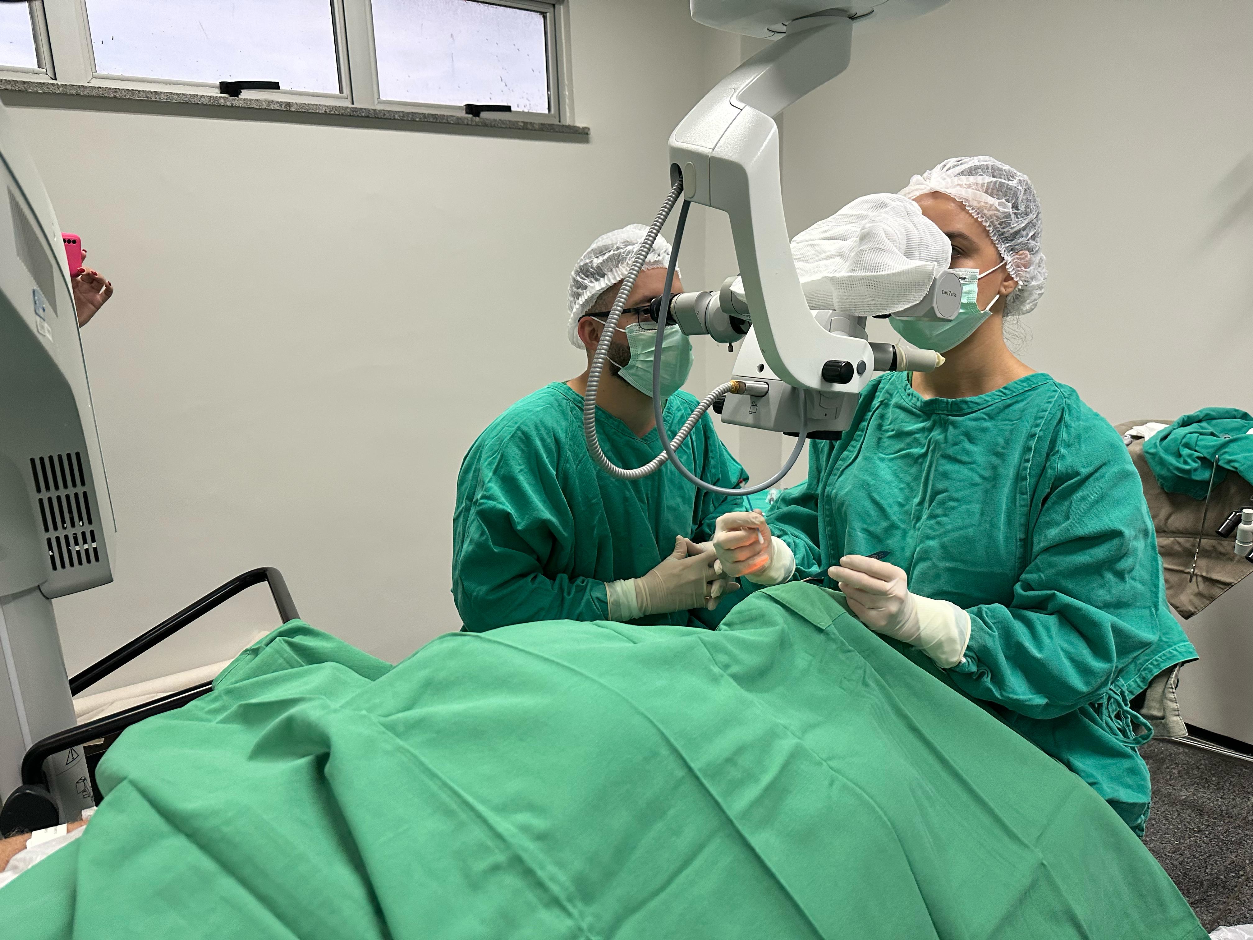 Mutirão no HU-UFMA realizou 39 cirurgias oftalmológicas