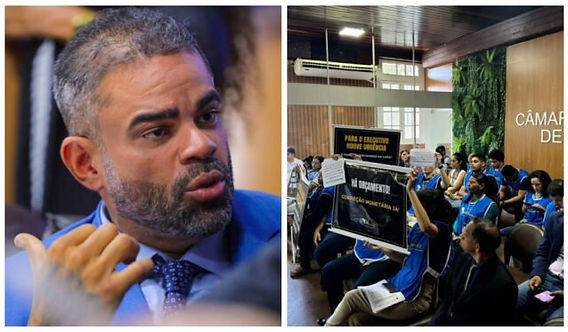 Promotoria questiona restrições a servidores durante manifestações na Câmara de São Luís
