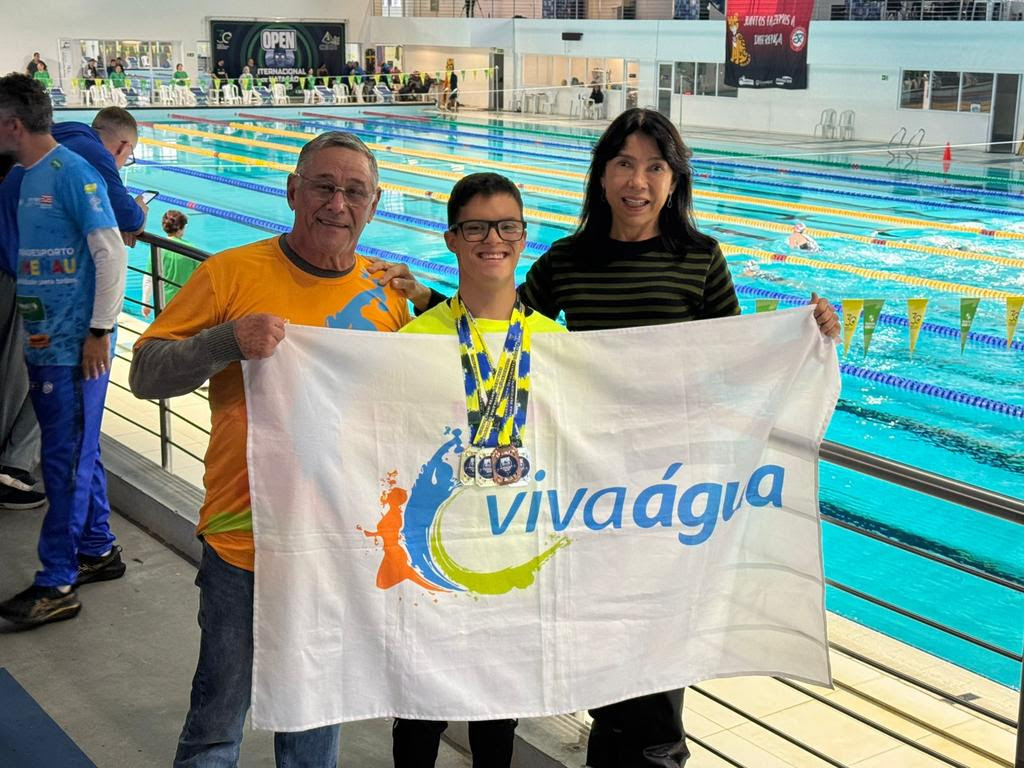 Davi Hermes conquista quatro medalhas no Open Internacional de Natação, em São&nbsp;Paulo