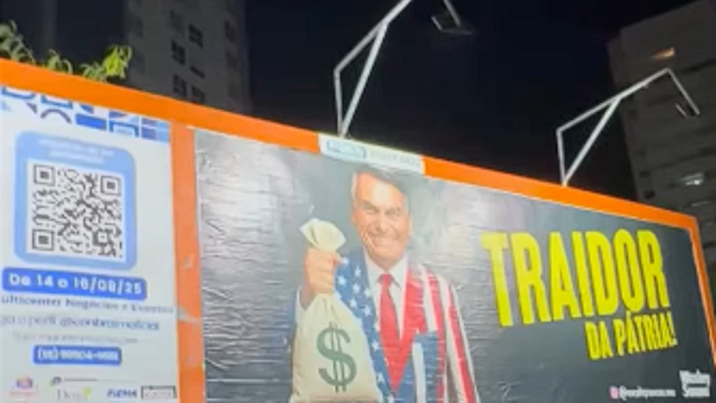 Wesley Sousa registra ameaças de morte após instalar outdoor crítico a Bolsonaro em São&nbsp;Luís