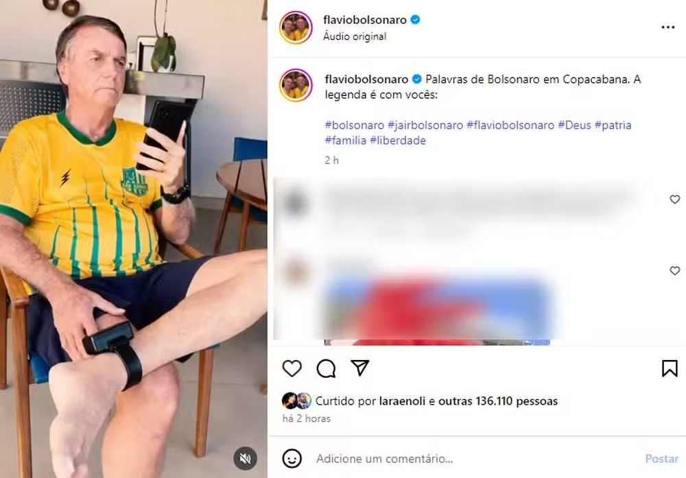 Ministro do STF determina prisão domiciliar de Bolsonaro por descumprir medidas&nbsp;cautelares