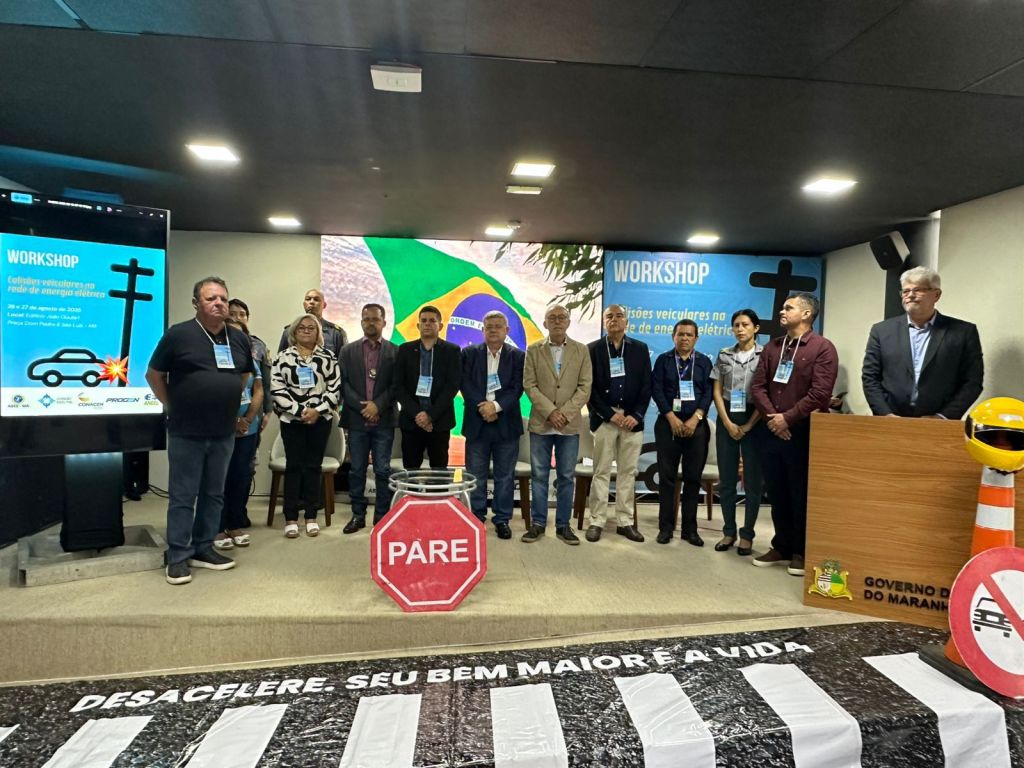 Workshop sobre impactos causados por acidentes de trânsito envolvendo postes da rede elétrica é realizado em São&nbsp;Luís