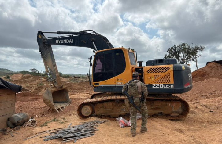Polícia Federal combate extração ilegal de ouro em Centro Novo do Maranhão