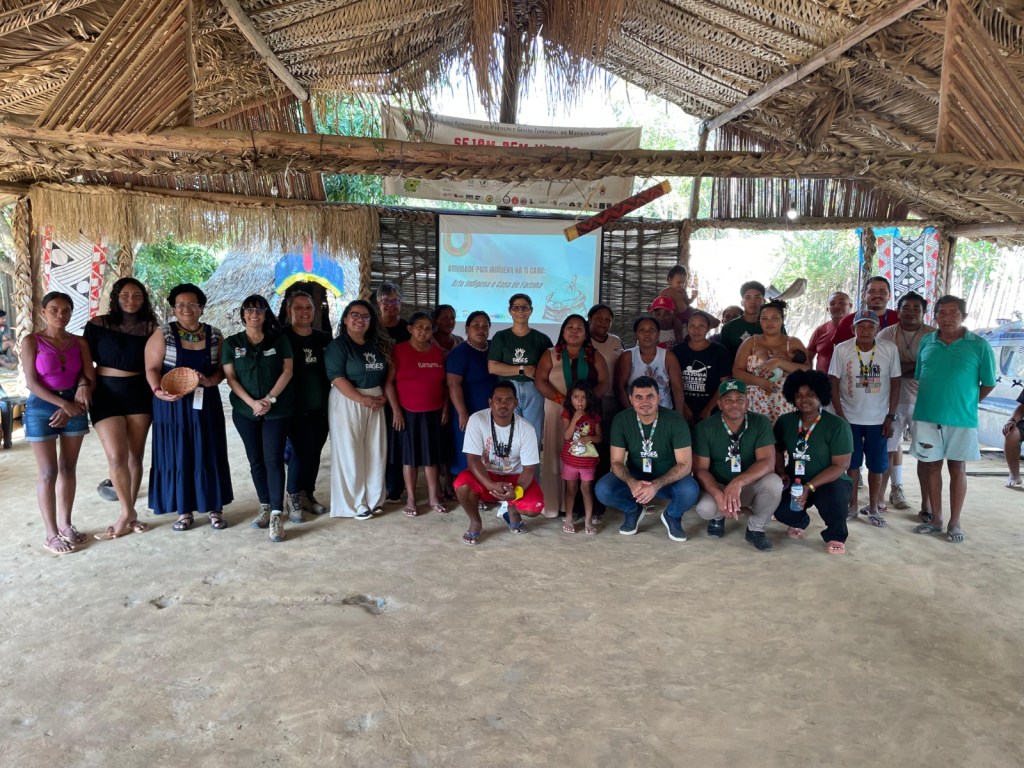 SAF dialoga com comunidades indígenas na TI Caru para alinhar a implantação de&nbsp;PGIS