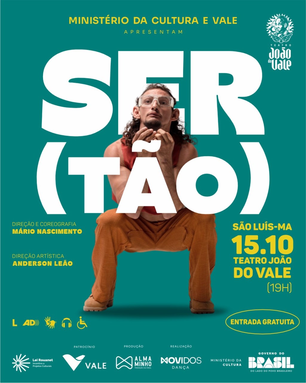 Grupo Movidos Dança estreia turnê nacional do espetáculo SER(tão) 