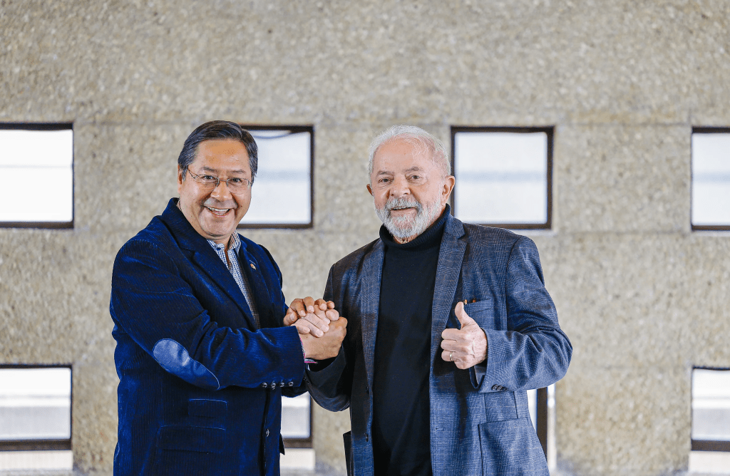 Lula recebe presidente da Bolívia em cerimônia de entrega de moradias no&nbsp;Maranhão