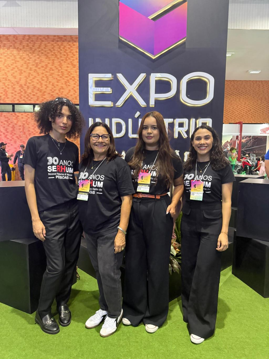 Equipe da SeRHum na Expo Indústria&nbsp;2025