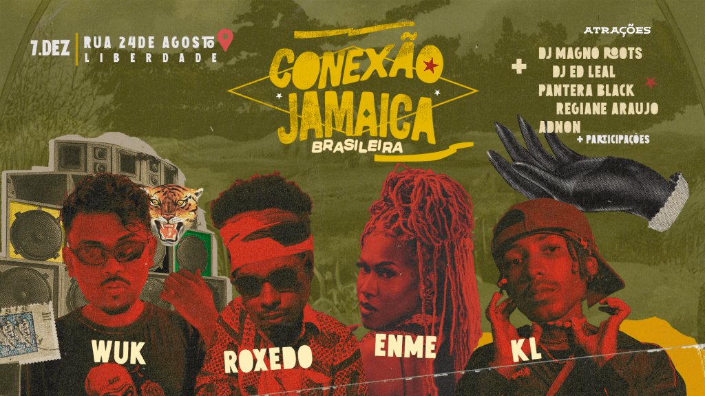 Baile Conexão Jamaica Brasileira estreia celebrando a força do reggae e do dancehall&nbsp;maranhense