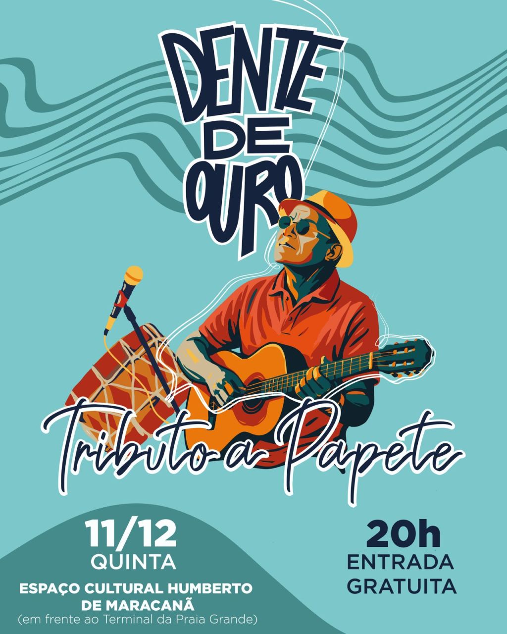 Festival Dente de Ouro celebra legado do músico Papete em São&nbsp;Luís