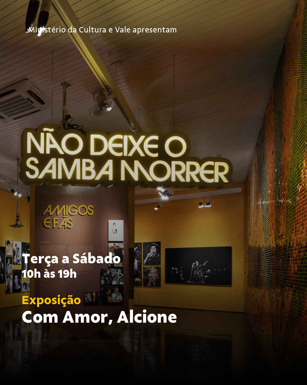 Exposição dedicada a Alcione no Maranhão chega ao fim após um ano e mais de 100 mil&nbsp;visitas