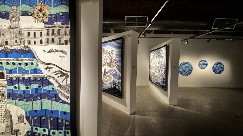 CCVM apresenta a nova exposição Fio d’água, com destaque para bordados do Boi da Floresta e futuros possíveis para os&nbsp;oceanos