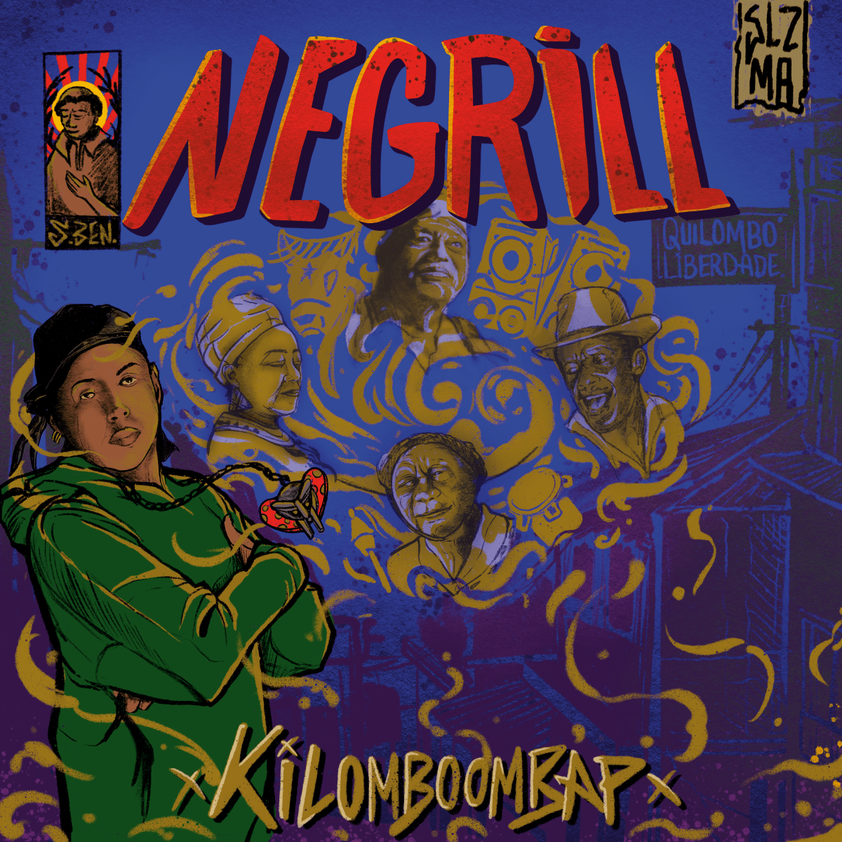 KILOMBOOMBAP: O manifesto rítmico de Negrill que conecta o sagrado do tambor à batida dos ritmos&nbsp;urbanos