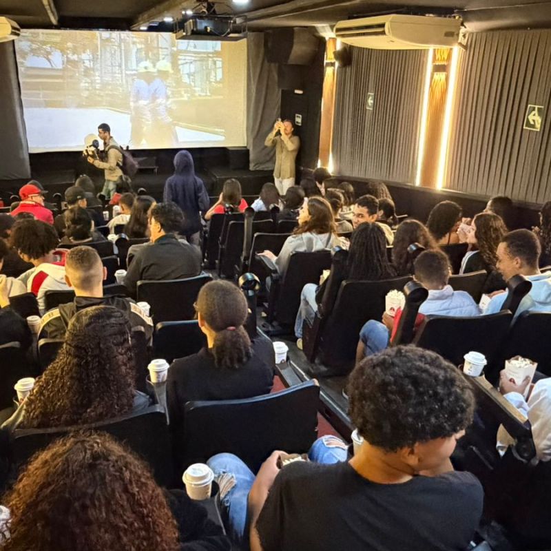 Cinema gratuito com pipoca e refrigerante leva telona a cidades do&nbsp;Maranhão