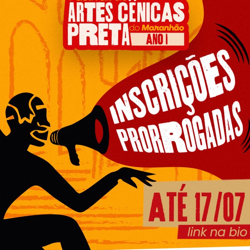 Prazo para inscrições do Festival de Artes Cênicas Preta do Maranhão é&nbsp;prorrogado