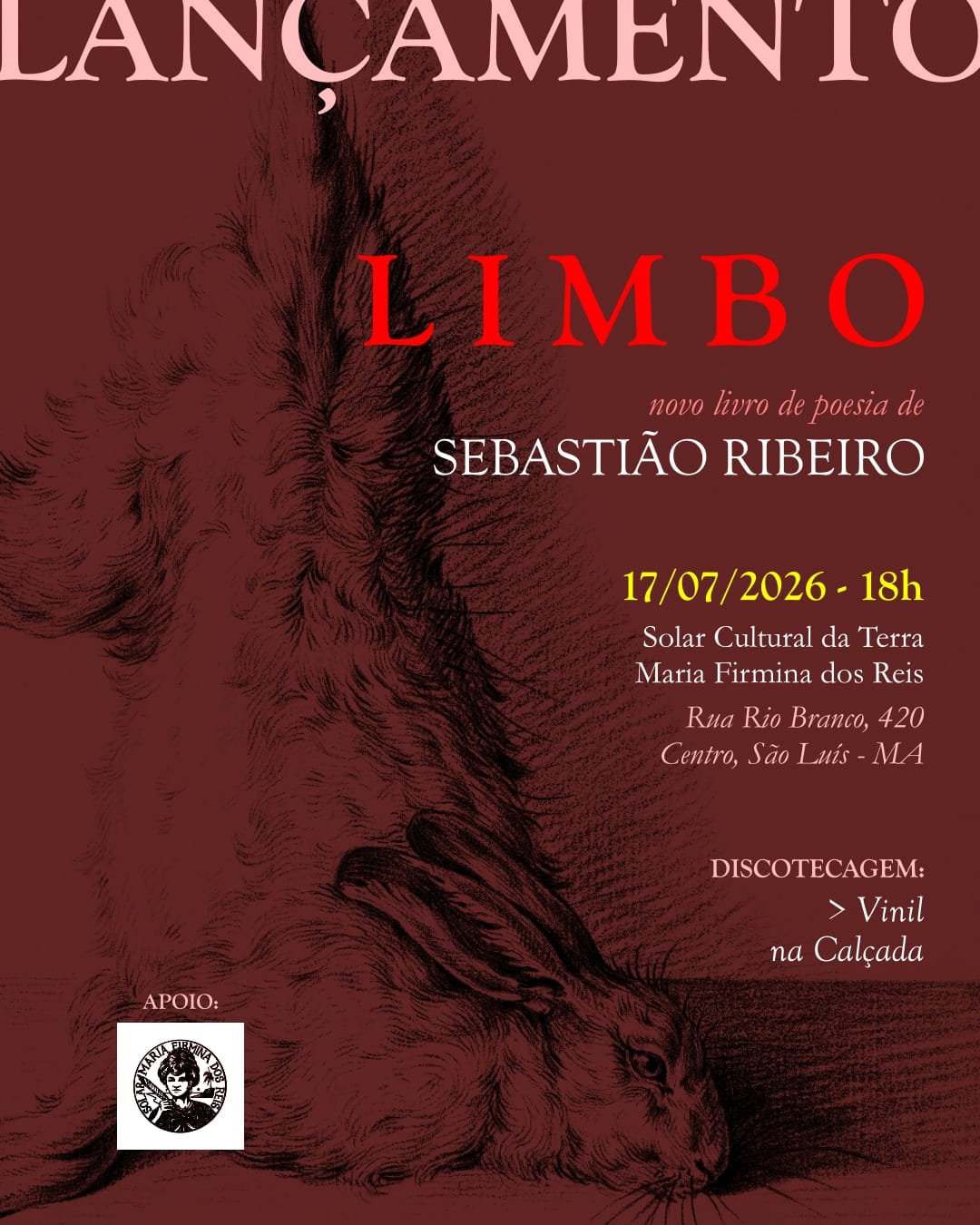 Poeta Sebastião Ribeiro mergulha no limbo entre resignação e desejo em novo&nbsp;livro