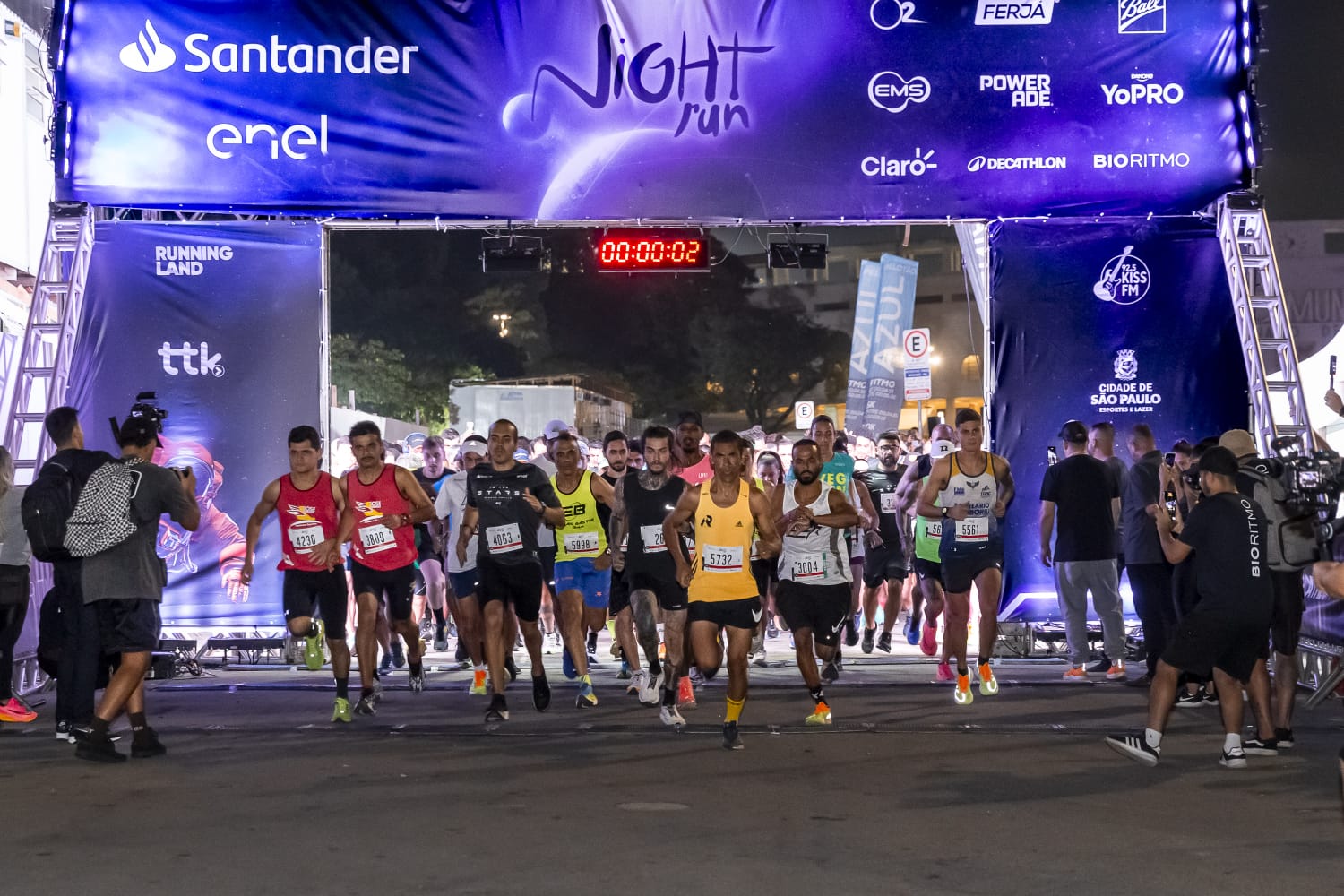 São Luís recebe corrida de rua Santander Night Run neste sábado à noite