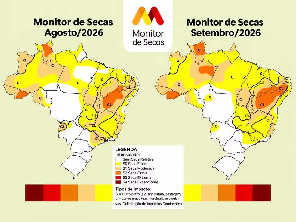 Seca atinge 100% do território do Maranhão em setembro, aponta ANA